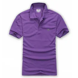 T-shirt męskiej marki, bawełniany haftowa klapa z guzikami, pot w pochłaniającej suszone koszulę, koszula w stylu męskim, rozmiar azjatyckiego