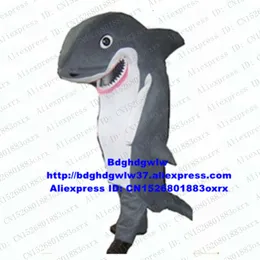 Costumi della mascotte Squalo grigio Killer Whale Grampus Costume della mascotte Personaggio adulto Marketplstar Marketplgenius Cartoon Performance Zx2599