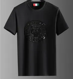 New Style Men's Tees Short-Sleeved Tiger Head Fashion Casual T-Shirt Luxury Design T Shirt