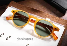 Men Women 45 Mm 47 2size Ov 5186 Vintage Polarized Sunglasses Ov5186 Retro Gregory Peck Brand Sun Glasses Eyewear with Original Box HZWN