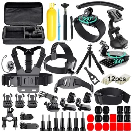 Accessories 60 in 1 Action Camera Accessories Kit for Gopro Hero 11 10 9 8 7 6 5 4 Hero Session Insta360 Xiaomi Dji Akaso Campark Action Cam