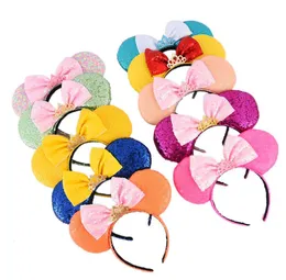 Halloween Christmas Kids Crown Hair Sticks Baby Mouse Ear Heldbands Party Girls Designer Band Akcesoria 5041260