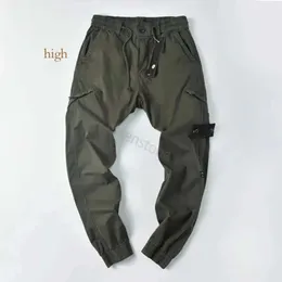 Hohe Qualität Abzeichen Patches Herren Trainingshose Mode Buchstaben Stein Designer Jogger Cargohose Reißverschluss Lange Sporthose 4homme Kleidung Insel hoch 95