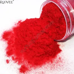 50G/BAG X 3D Märke Red Flocking Villus Powder för nagelkonst- Partihandel 240307