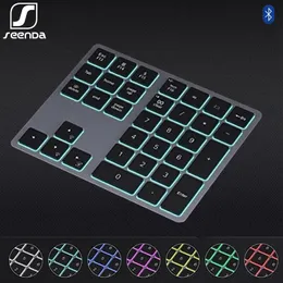 Seenda Backlight Numeric Keypad RGB Bluetooth充電式番号パッド