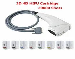 3D 4D HIFU Картриджи для машин 20000 Ss для высокоинтенсивного сфокусированного ультразвука Подтяжка кожи лица Удаление морщин Удаление тела для похудения DH4629567