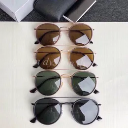 Premium Quality Women Men Designer Sunglasses Circular Lenses Sun Glasses With Box 26364