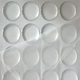 10000 pezzi / lotto Adesivi adesivi a punti in resina trasparente di ALTA QUALITÀ 1 adesivo epossidico 3D circolare Dome KD1193i