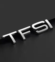 Tfsi a3 a6 a6l a8l letras logotipo tronco do carro adesivo cauda emblema de metal para a1 b9 c5 c6 c7 tts s4 s5 s6 s7 sq5 q7 acessórios2738801