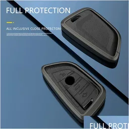 Chave do carro liga de couro caso chave do carro er escudo para x1 x3 x5 x6 x7 1 3 5 6 7 série g20 g30 g11 f15 f16 g01 g02 f48 m3 m4 218i 320i gota d dh8ck