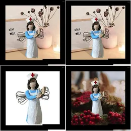 Party Decoration Angel Figurine Of Friendship Memorials Gifts For Owners A Drop Delivery Home Garden Festive Supplies Event Dhhkm