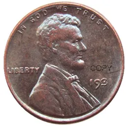 US 1931 P S D Trigo Penny Head One Cent Copper Copy Pingente Acessórios Coins237m