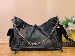 10a espelho de qualidade designer pm mm bolsas de transporteão saco composto feminino bolsa luxurys bolsas de couro genuínas bolsa de ombro preto de bobo médio com bolsa pequena