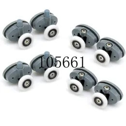 2pcs4pcs 8pcs Butterfly Single Shower Door Rollers Runners Wheels Pulleys 23mm 25mmwheel Other Hardware2411