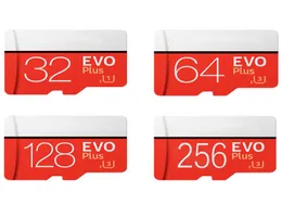 256GB 128GB 64GB 32GB 블랙 EVO 플래시 카드 95MBS 고속 클래스 10 카메라 용 빠른 스마트 폰 정제 PC5017756