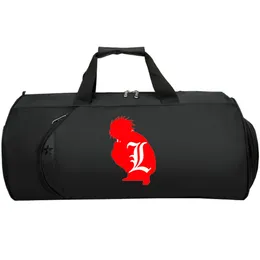 Umhängetasche „Death Note“ Lawliet Duffle L Change the World Cartoon-Tragetasche Picture Print Umhängetasche Photo Duffel