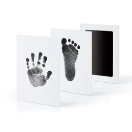 Cuscinetti per timbri per impronte di mani e piedi di bambini Tampone extra large sicuro senza inchiostro GT208g