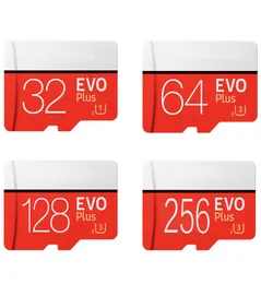 Cartão flash evo plus tf, 256gb, 128gb, 64gb, 32gb, preto, 95mbs, alta velocidade, classe 10, rápido para câmeras, smartphones, tablet pc9818544