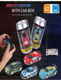 158 Telecomando MINI RC Auto a batteria Auto da corsa in PVC Lattine Pack Macchina DriftBuggy Bluetooth radiocomandato Giocattolo Kid 29873199