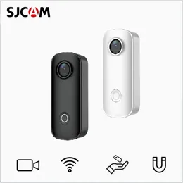 Экшн-камера SJCAM C100 Plus, 4K, 30 м, водонепроницаемая, 2,4G, Wi-Fi, экшн-камера, спортивная экшн-камера, EIS, велосипедная спортивная DV-камера, шлем, мотоциклы 240304