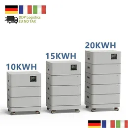 Energiespeichersysteme für Zuhause, 48 V, stapelbar, 5 kWh, 10 kWh, 20 kWh, 50 kWh, Lifepo4, 100 Ah, 200 Ah, 300 Ah, Wohn-Solarsystem, Lithium-Eisen-Phosp-Otpqz