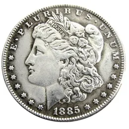 US 1885-P-CC-O-S Morgan Dollar Kopie Münze Messing Handwerk Ornamente Replik Münzen Heimdekoration Zubehör305B