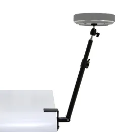 Tripodi Clip desktop Tripode in piedi monitor per scrivania con 1/4 "tavolo da sfera Accoglienza anello Ringibile staffa regolabile DSLR Camera