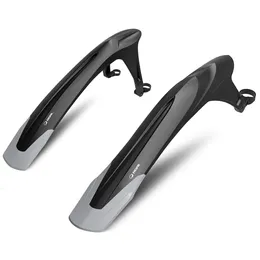 RBRL BICYCLE FENDER PP Mjukplast Lämplig för 24-29 tums cyklar MTB DH Bakre stötcykeltjockd Splash Protection Accessory 240301