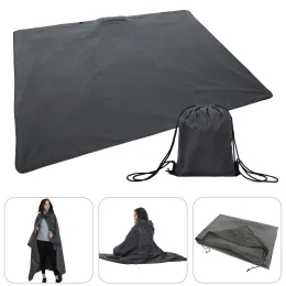 Mat Portable Camping Hiking Mat Multifunctional Raincoat Thermal Warm Blanket Waterproof Quick Dry Outdoor Picnic Mat 140*200cm