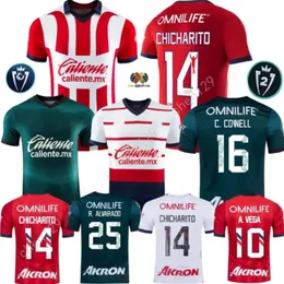 23 24 24 Chivas CD Guadalara Soccer Jerseys A.Vega I.Brizuela E.Gutierrez C. Calderon A.Zaldivar Aarado F. Beltran J.ias 2023 2024 Home Away Football Shirt 9 Football Jersey