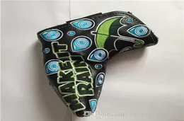 Limited Edition Golf Putter Headcover Make It Rain Send It Home Jeromy Putter Cover Magnetverschluss4764141