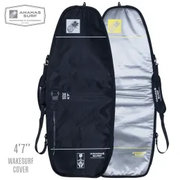 Bags Ananas Surf 4'7" (55") 140 cm Wakesurf Kite Hydrofoil Board Blunt Nose Cover Bag Protect Boardbag