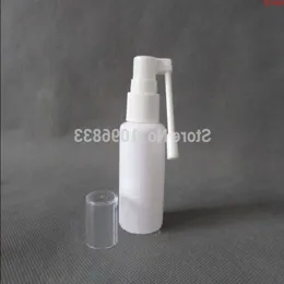 20ML Nasal Spray Bottle with Rotating Elephant Trunk, White Plastic 20CC, Medical Liquid Packing Bottle,100PCS/Lothood qty Jqakc