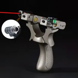 Wysoka precyzyjna strzelanie na zewnątrz zawiesi laserowe Laserowe Katapultowe zawiesie żywicy za pomocą płaskiej gumki243R
