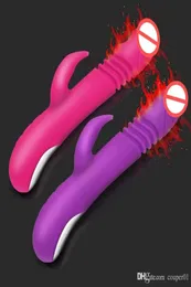 Stretching Swing Waterproof Telescopic Intelligent Heating Dildo Vibrator Sex Toys 7 Speed G Spot Adult Sex Products for Women4349752