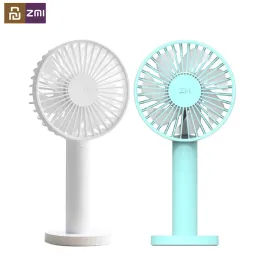 Control Youpin ZMI AF215 Mini USB Rechargeable Handheld Fan 3350mAh Desktop 3 Gear Winds Longer Lasting Low Noise Cooling Electric Fan