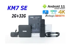 Mecool TV Box KM7 SE 2GB DDR4 32GB Android 11 Gogle認定