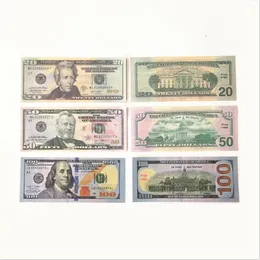 Fake Money Movie Prop Money Bar prop Party US uk euro and Dollar Euros Pound English Realistic Toy Bar Copy Money 100 Pcs/pack