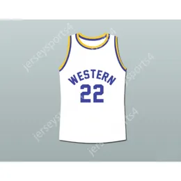 Personalizzato Qualsiasi nome Qualsiasi squadra ANFERNEE HARDAWAY BUTCH MCRAE WESTERN UNIVERSITY 22 BASKET JERSEY CHIPS FILM Tutto cucito Taglia S M L XL XXL 3XL 4XL 5XL 6XL Alta qualità