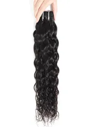 Brazilian Water Wave Bundles 828 Inch Human 1 Pieces Remy Hair Weave Bundle Deals Natural Color4665998
