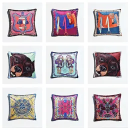 Velvet Cushion Cover Square Throw Pillow Case for Sofa Car Decorative Pillowcase Cushion Cover248F