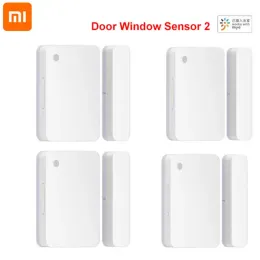 コントロールXiaomiドアウィンドウセンサーBluetoothポケットサイズXiaomi Smart Home Kits Alarm System With Gateway Mijia Miホームアプリ