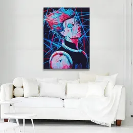 Nordic Poster Wand Kunst Leinwand Malerei HunterxHunter Hisoka Morow HxH Anime Für Wohnzimmer Decorati Paintings303O