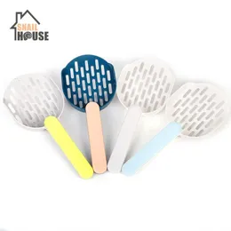 Snailhouse Cat Strater Scoop مقبض حجب ألوان كبير القطط مسطحة القطط الكلاب القمامة المجرفة المجرفة مجرفة الأليفة Supplies245f