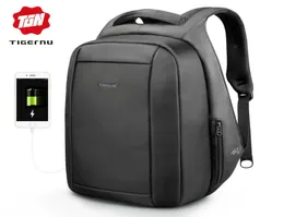 Tigernu Hidden Antitheft Zipper 156 Inch Men School Laptop Ryggsäckar Vattenavvisande resor 20L Multi USB Charger Male Backpack8295883