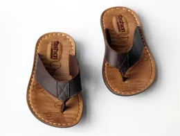 Zjnnk ko läder män strand tofflor mode flip flops med mjuk ensam trendig andas lätt att matcha män sommarskor cx2006193801913