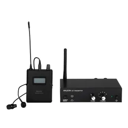 Controle ANLEON S2 Sistema de monitor sem fio estéreo Sistema de transmissor de microfone sem fio 526535MHz 100240V Kit de antena NTC