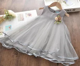 Girl039s Dresses Solid Toddler Kids Flowers Princess Sleeveless Party Baby S Girl Dress For Girls Size 12 Formal 5Girl039s4255859