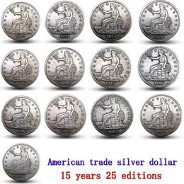 American Coin Set 1873-1885 -p-S-CC 25PCS Copy Coin207a