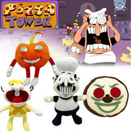 2024 Il nuovo gioco della serie Pizza Tower che circonda i giocattoli di peluche dello chef delle bambole